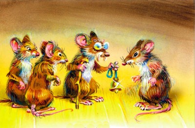 Мыши - сказка Толстого