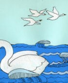 Лебеди - рассказ Толстого
