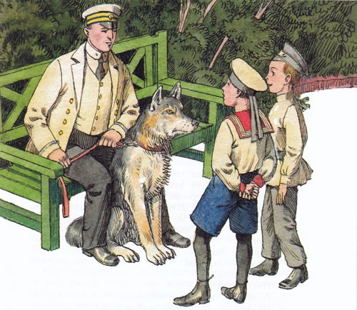 Волк и дети