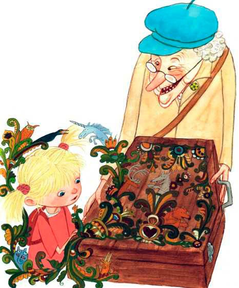 Старушка Агда и ее ящик